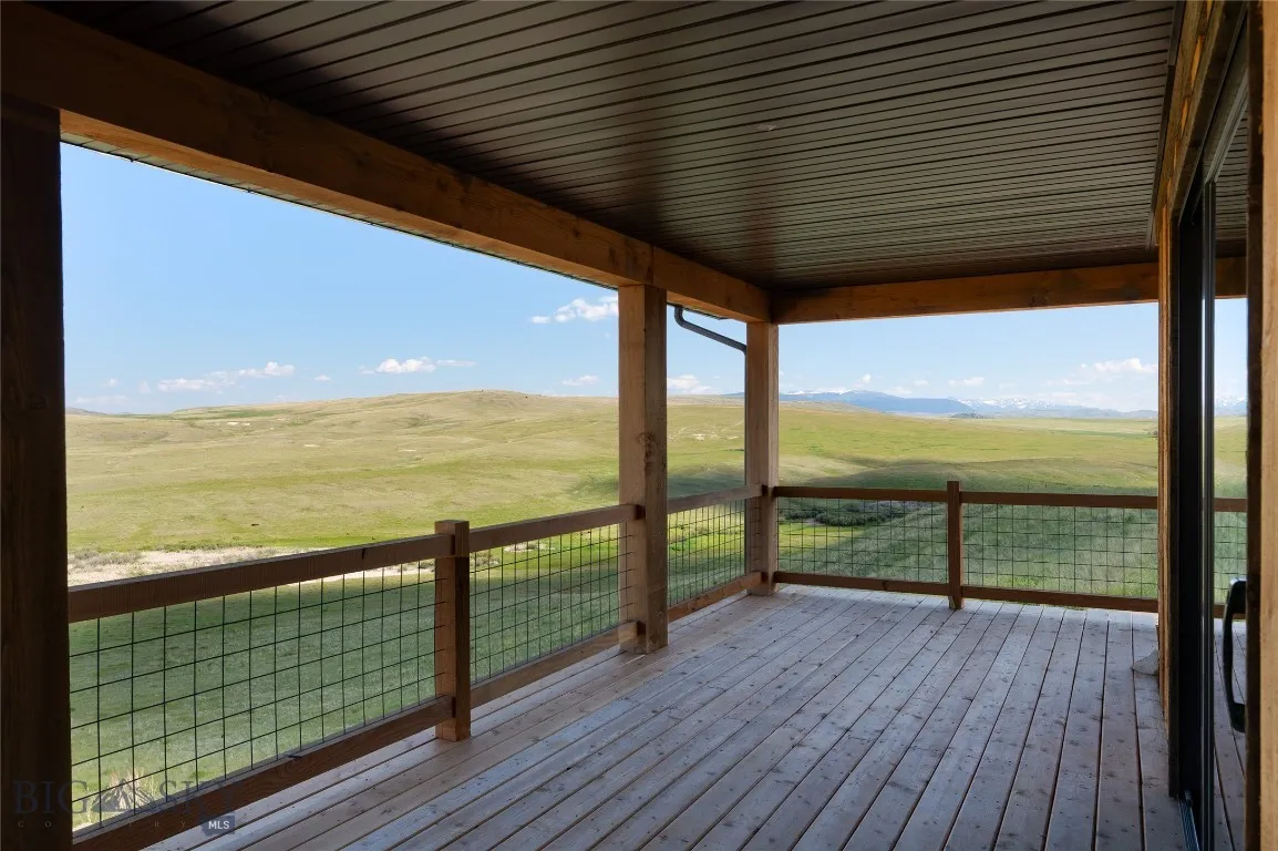 SE corner of the deck, off the living room
