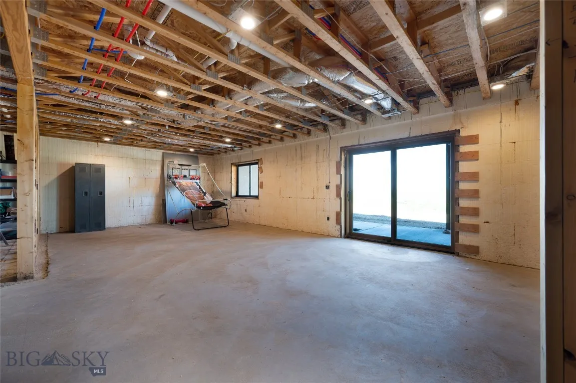 The full, walkout, daylight basement