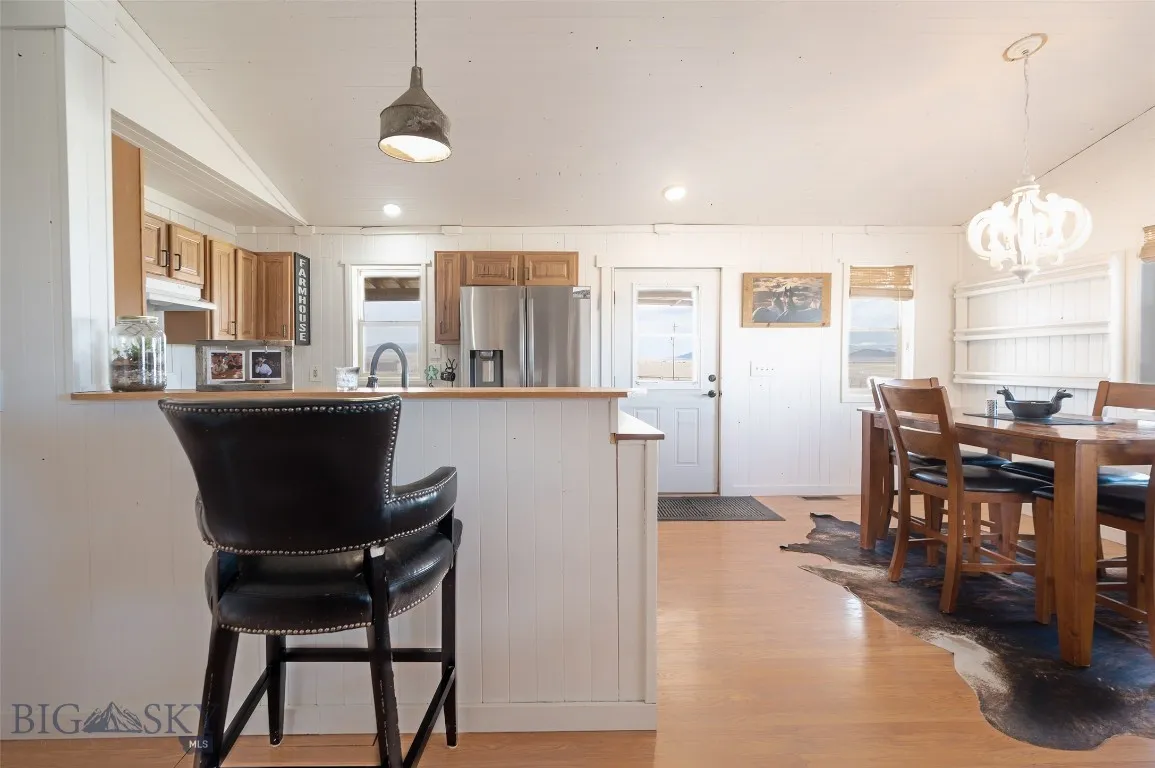 Dining Area and Kitchen