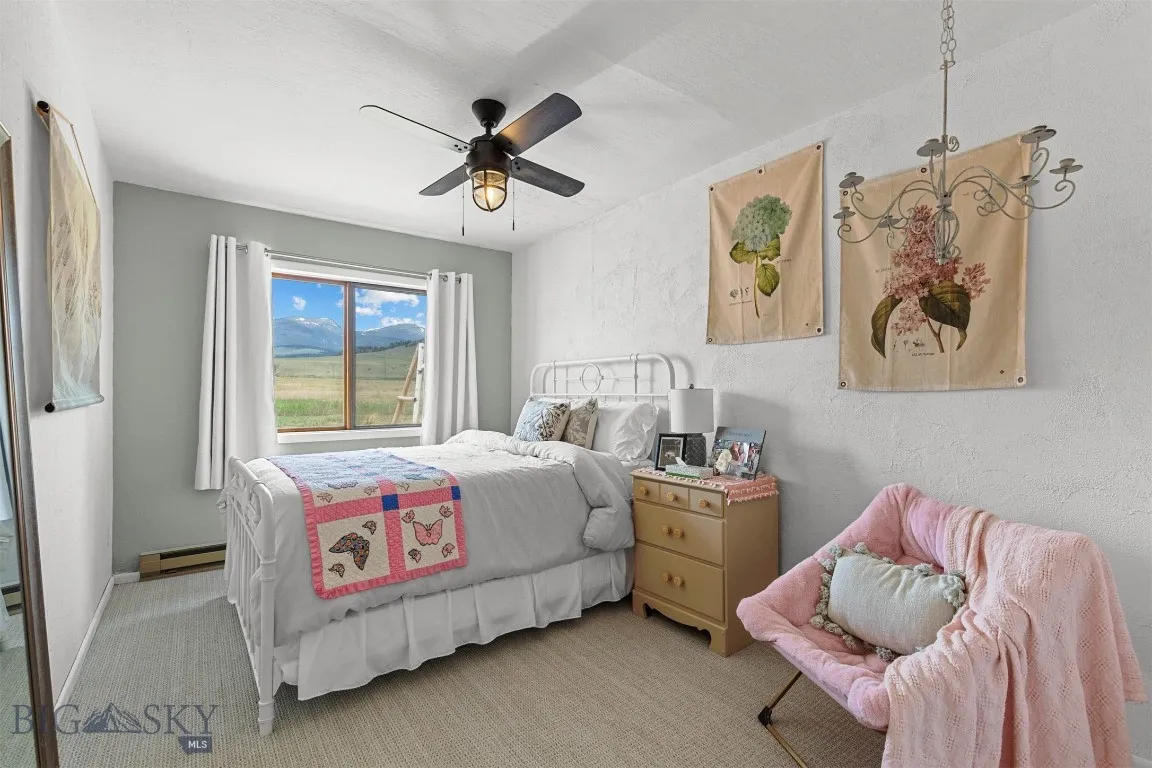 Smaller bedroom could be a nursury or even an office.