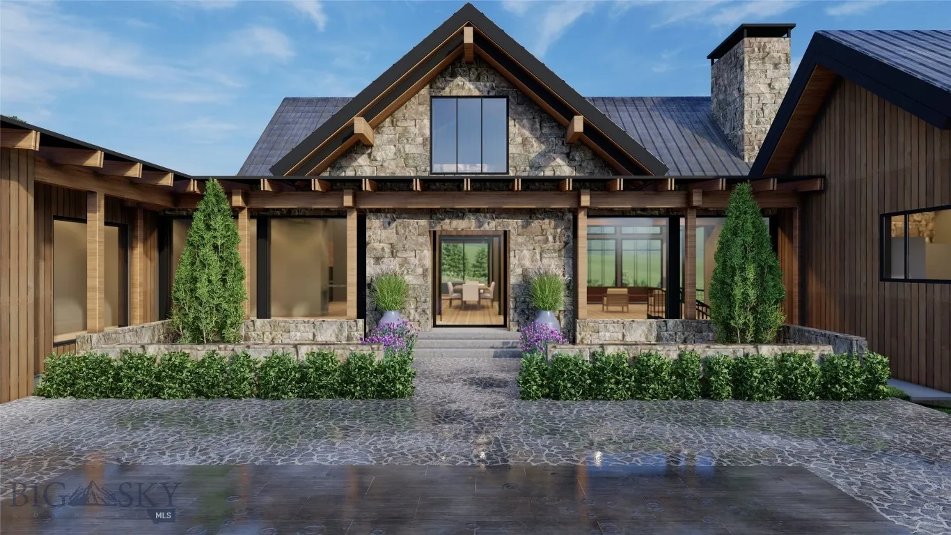 Conceptual home rendering