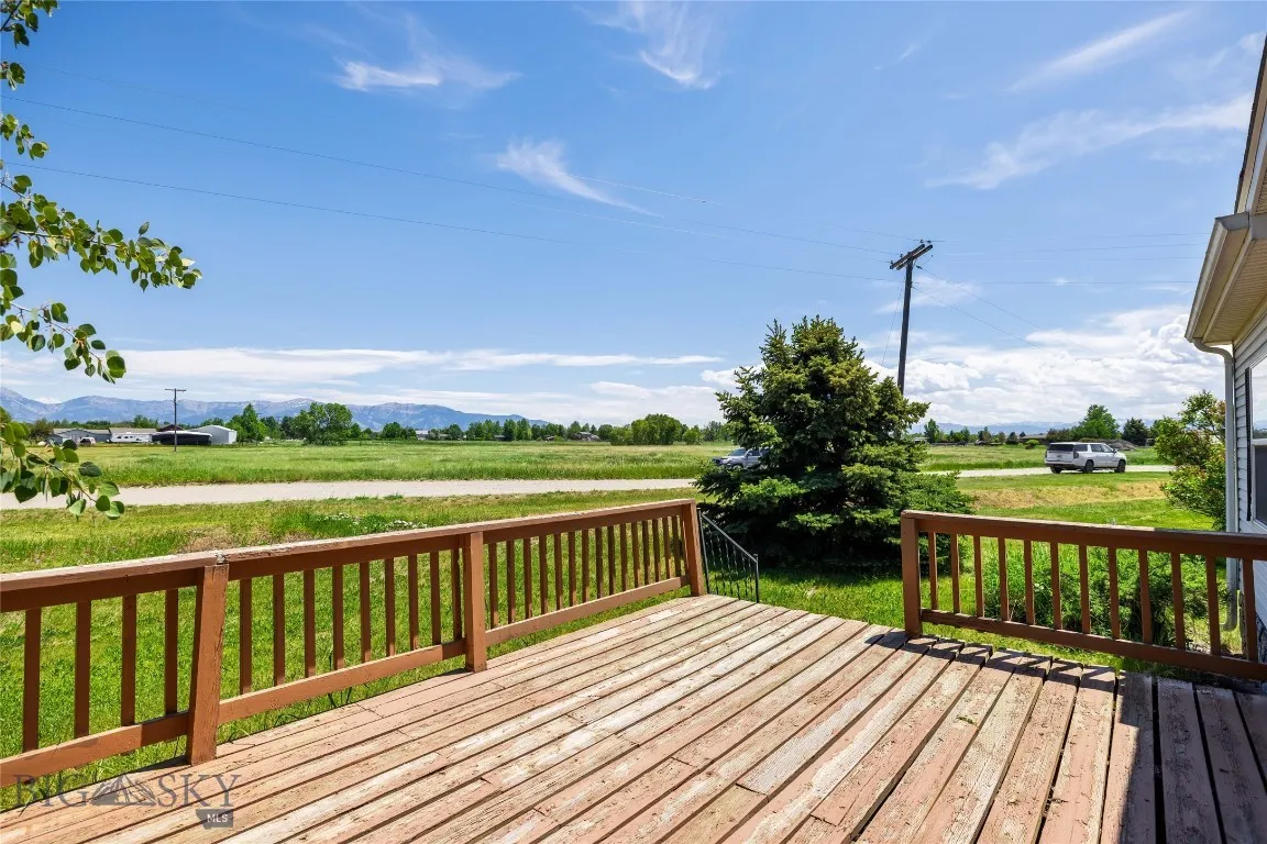 Front deck
