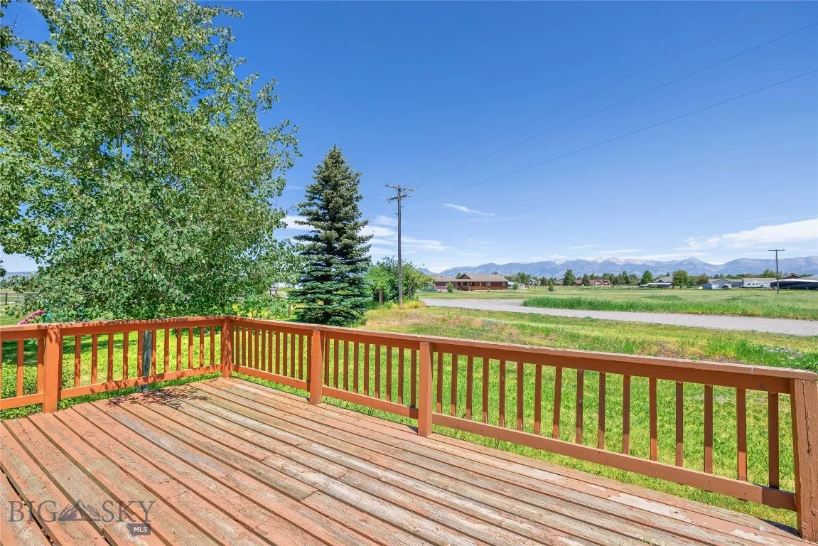 Front deck