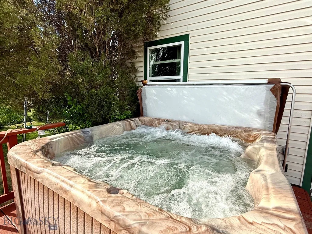 Hot Tub On Deck