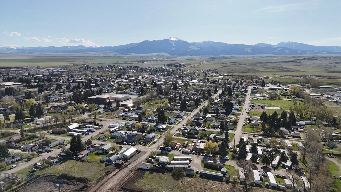Aerial of Deer Lodge