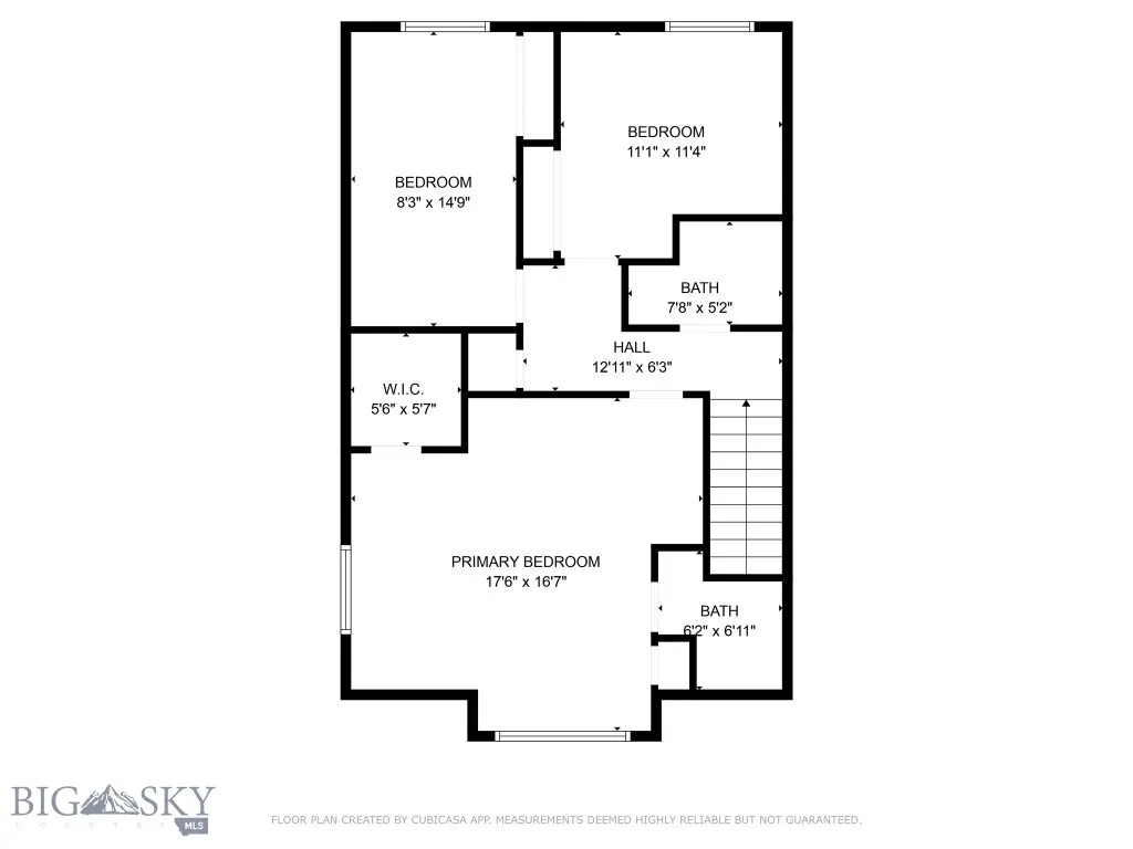 2nd level floor plan