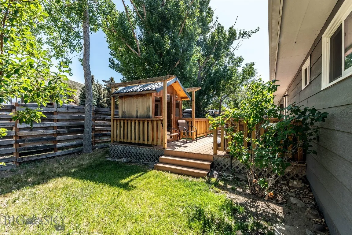 Deck from Side Yard