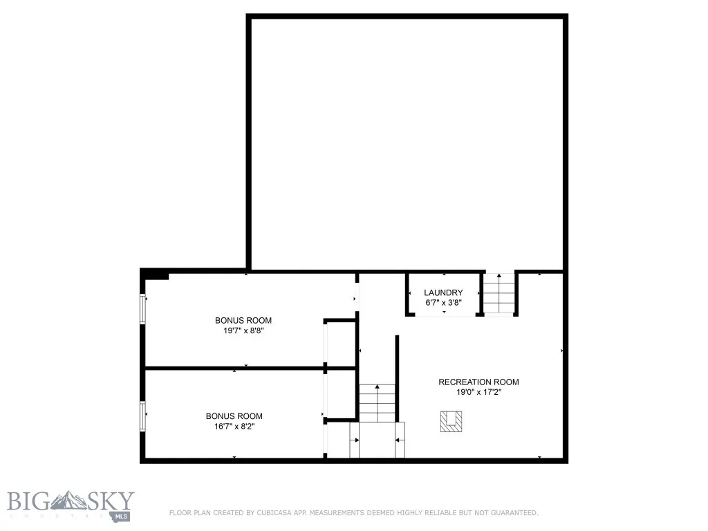 Lower Level Floor Plan