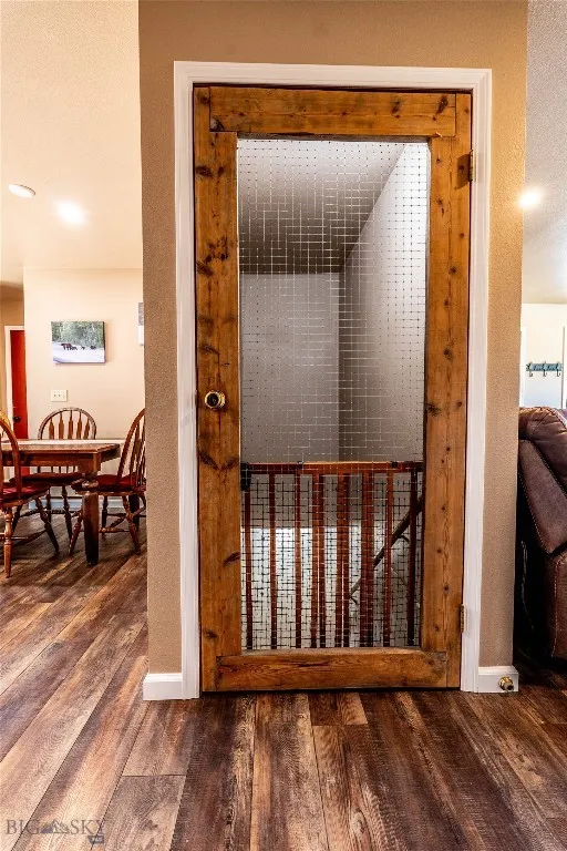 Door to Lower Level