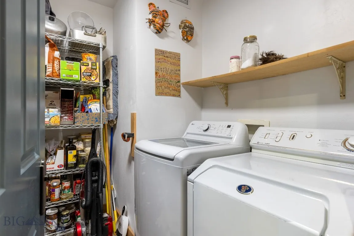 Laundry Area and Pantry