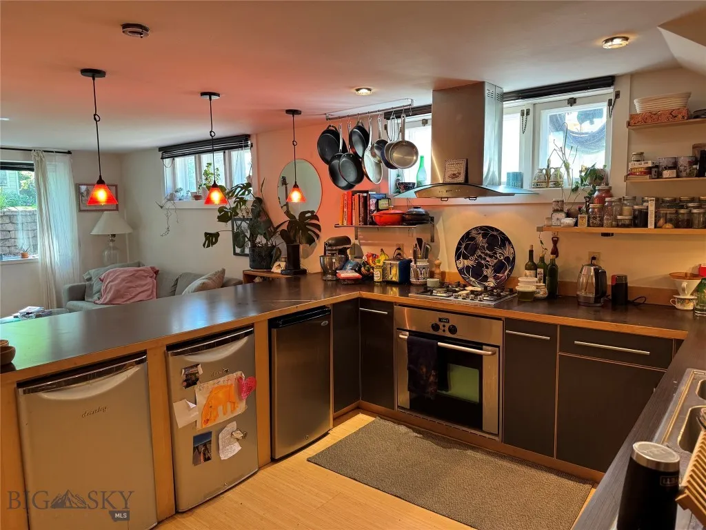 downstairs kitchen
