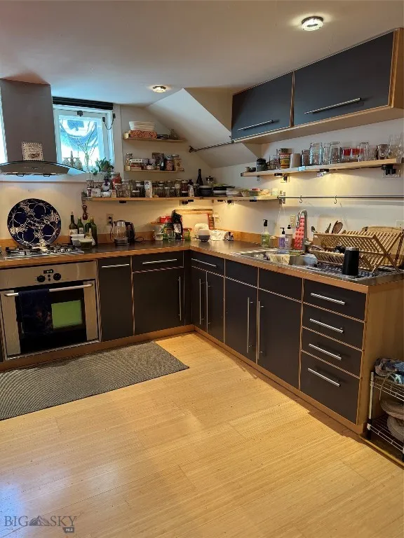 downstairs kitchen