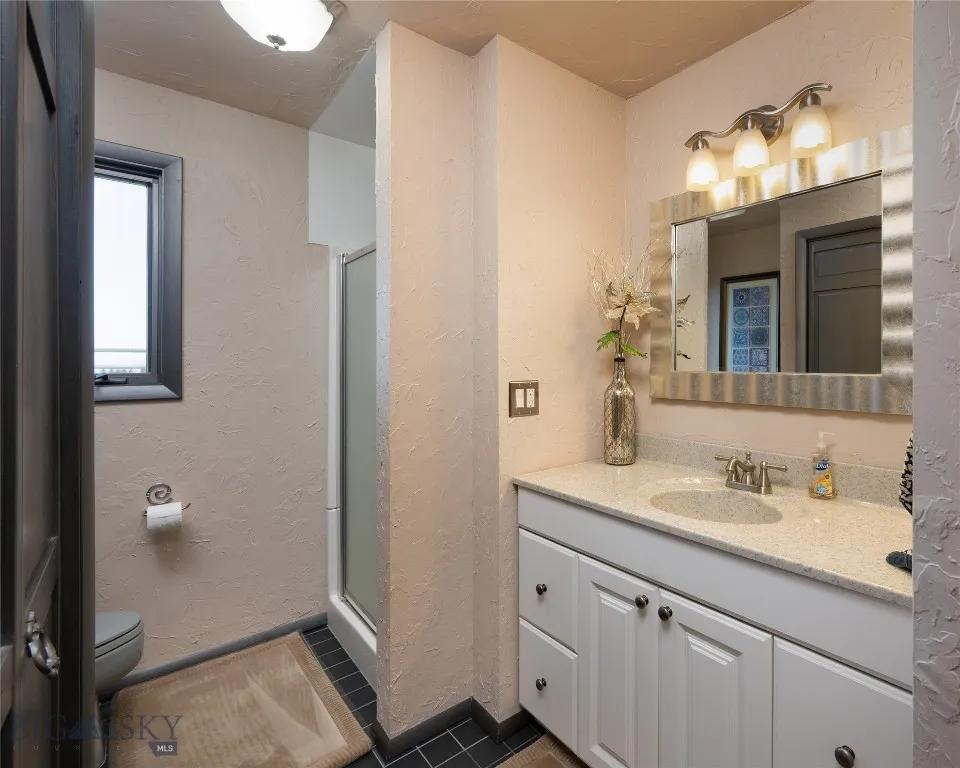 Lower Level Bathroom with Laundry