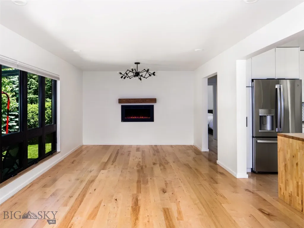 Light filled living room off entry