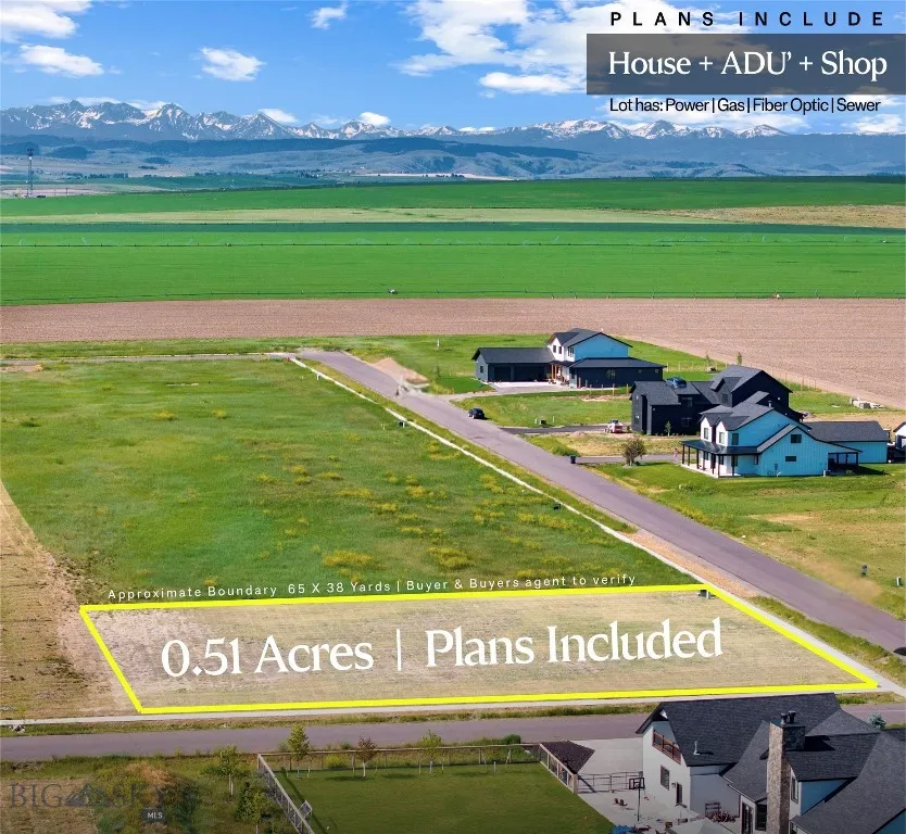 0.51 Acres + Plans Included. See property brochure for details.