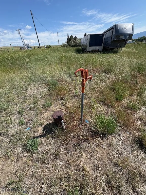 Well with hydrant
