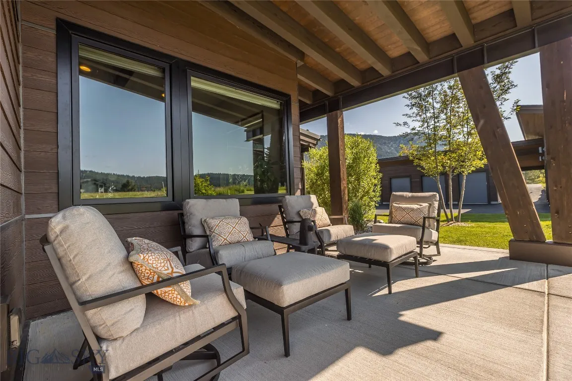 Beautiful patio for dining and lounging