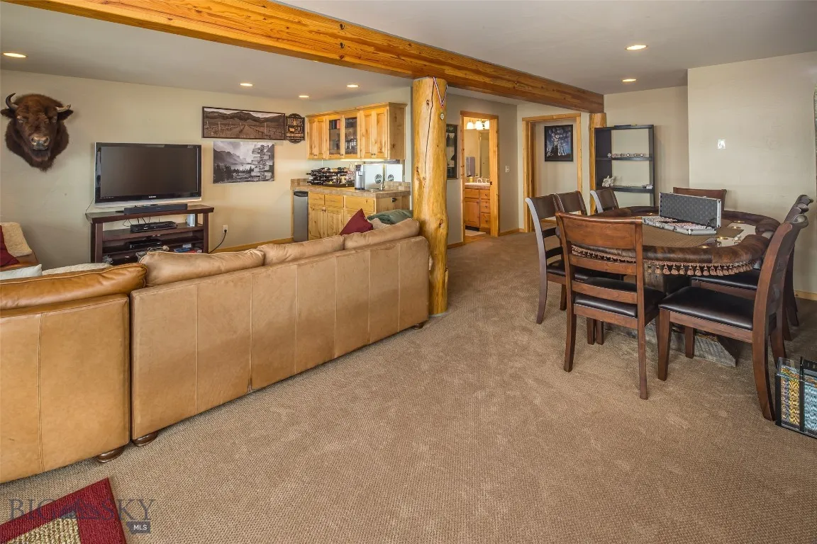 Lower walk out to your boat family room
