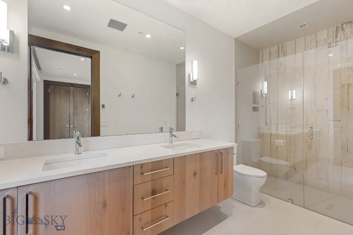 Lower level bathroom