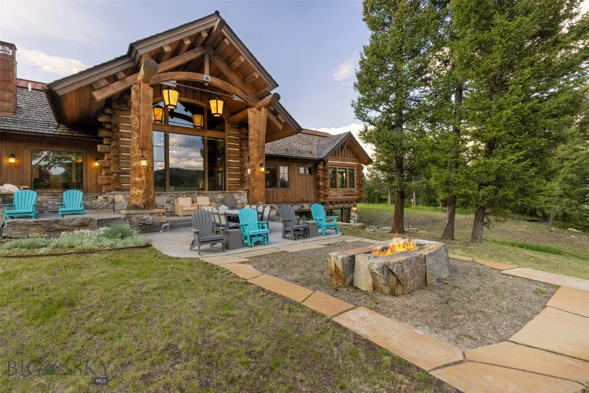 Experience the ultimate in mountain living with this beautifully crafted log home