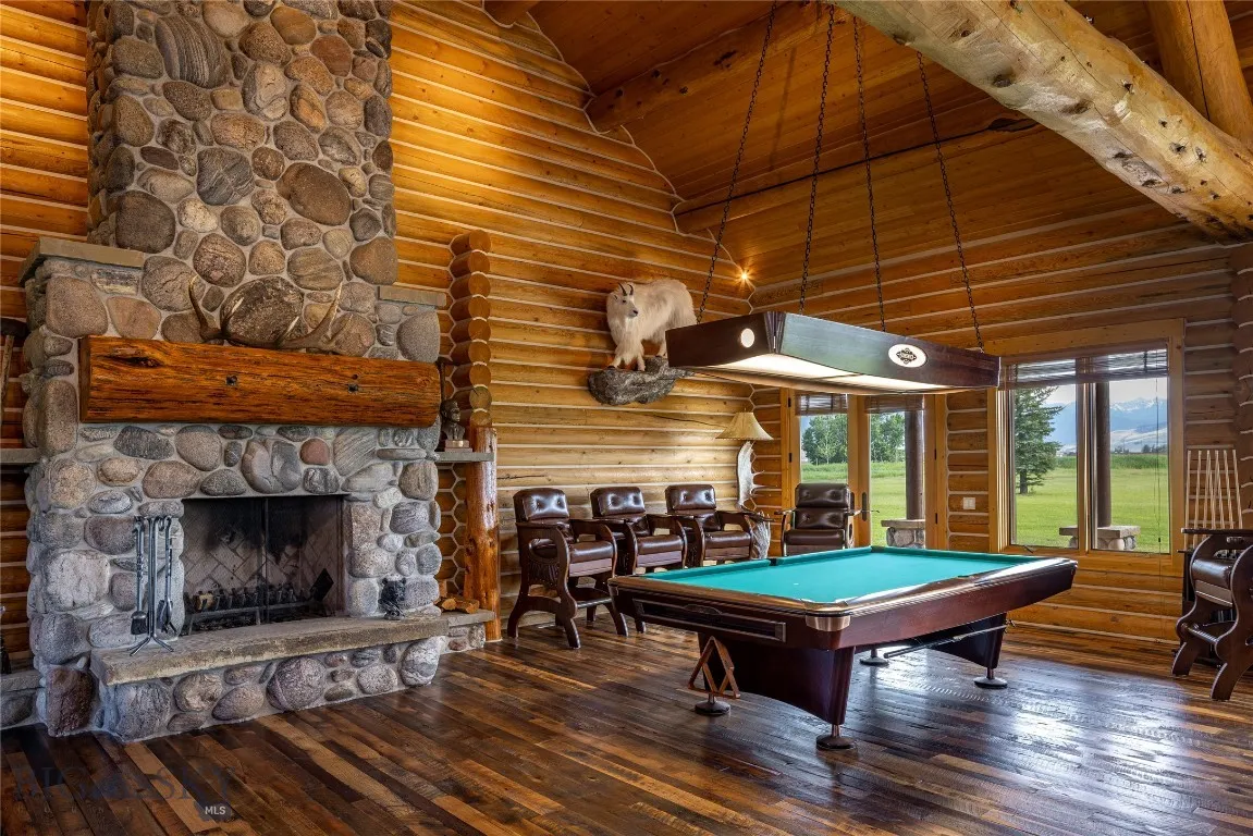 Entertainment Center Interior & Game Tables