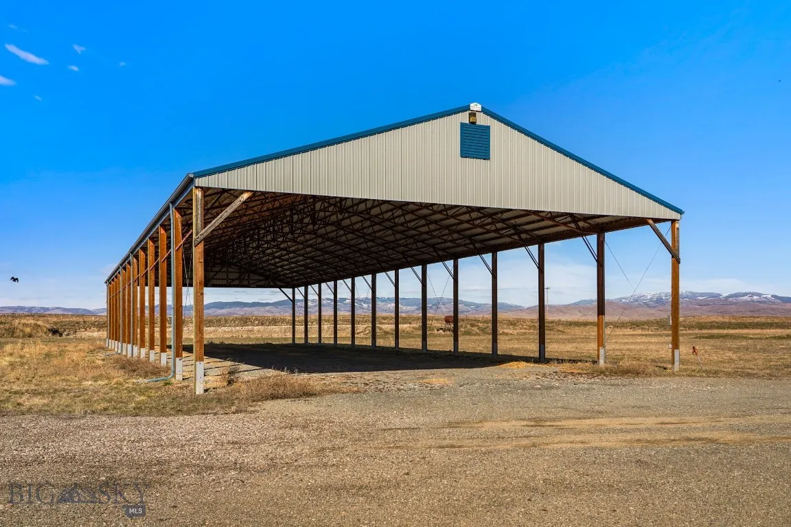 Open Sided Steel Frame Building (50x144x16)