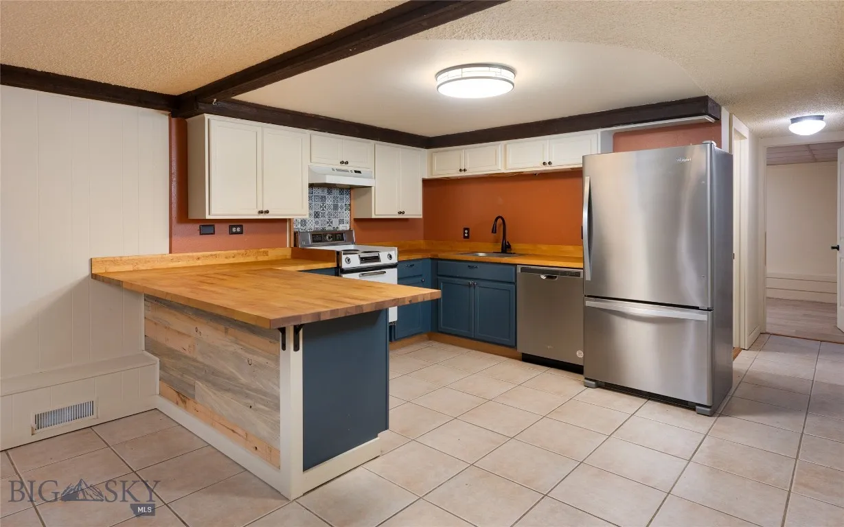Lower level remodeled kitchen