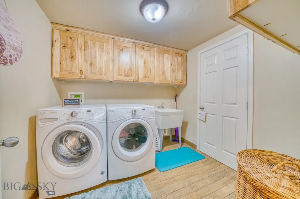 Laundry Room with Door