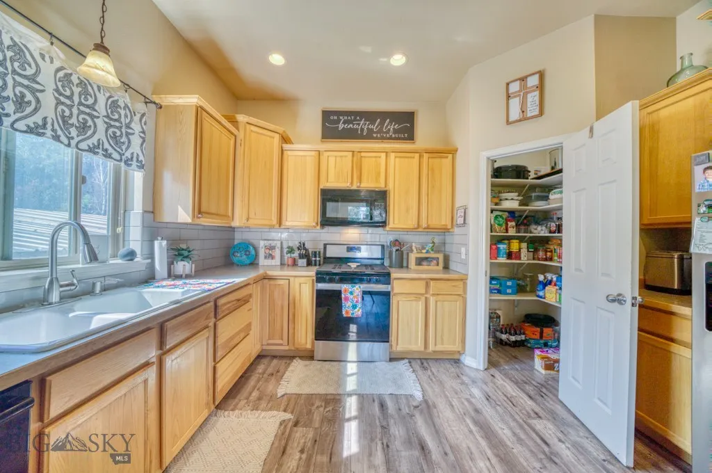 Kitchen Upstairs with Pantry