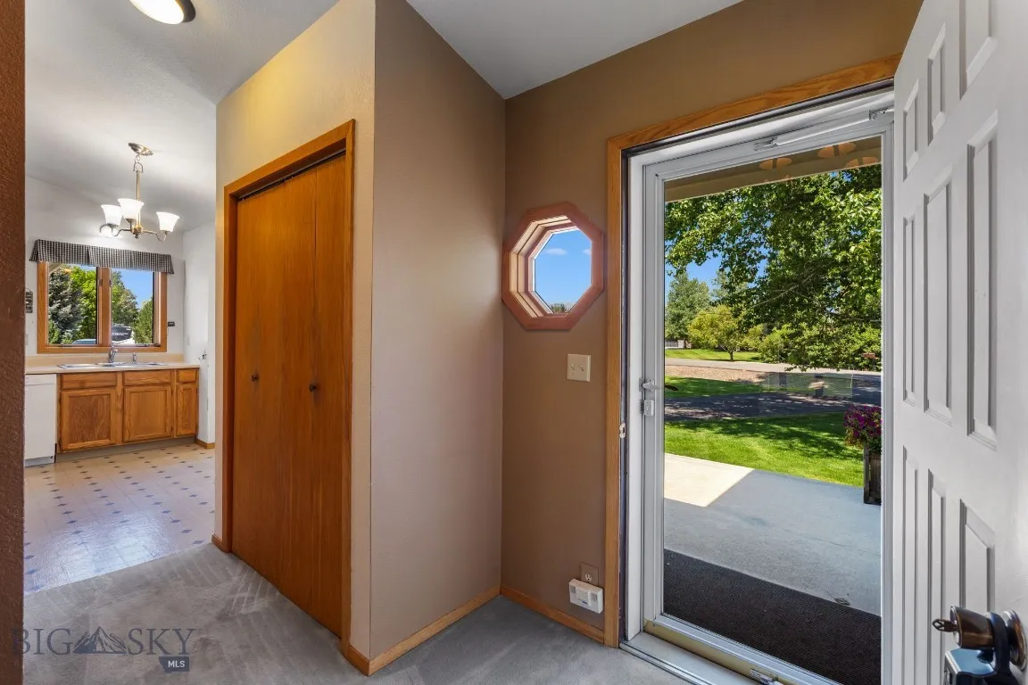 Front Entry and hall to Kitchen