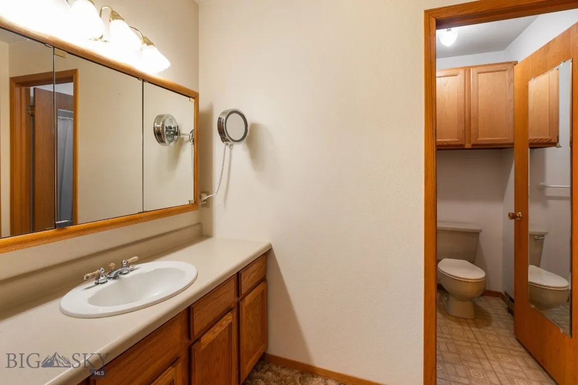 Divided Master Bathroom