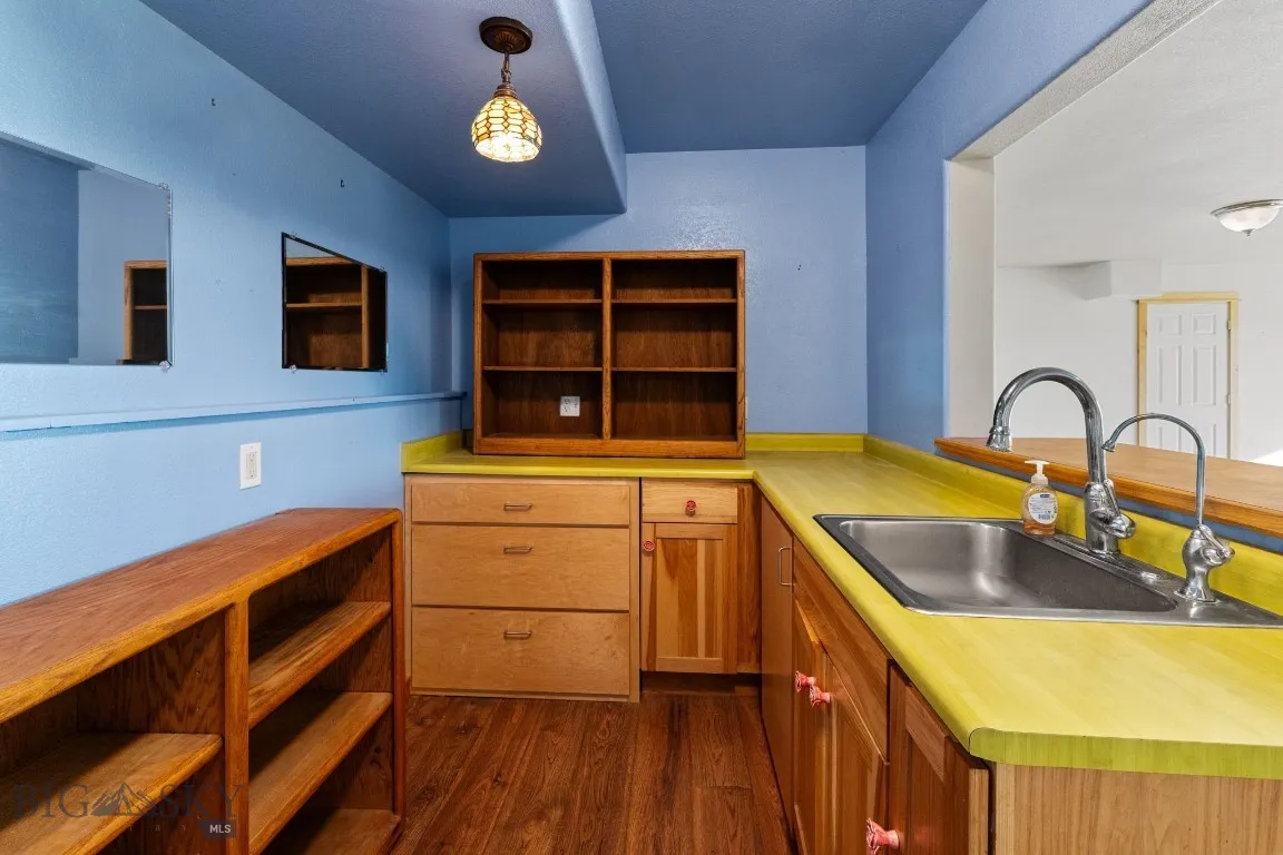 Basement kitchenette