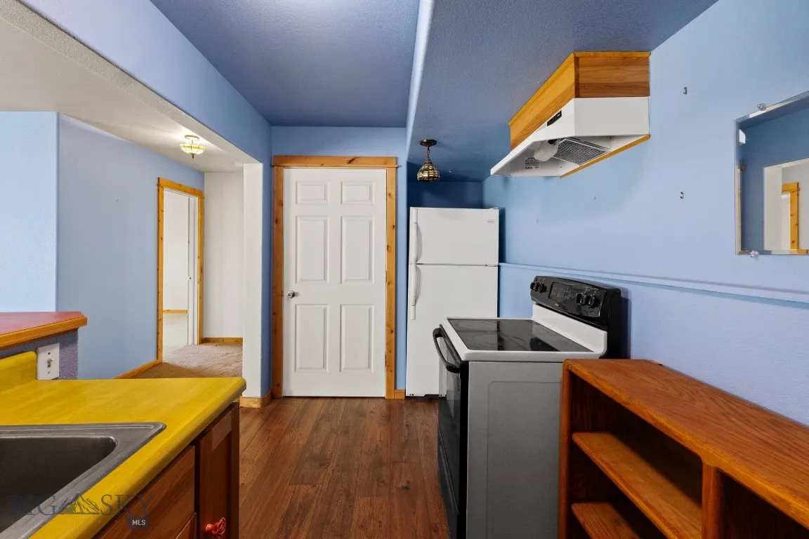 Basement kitchenette