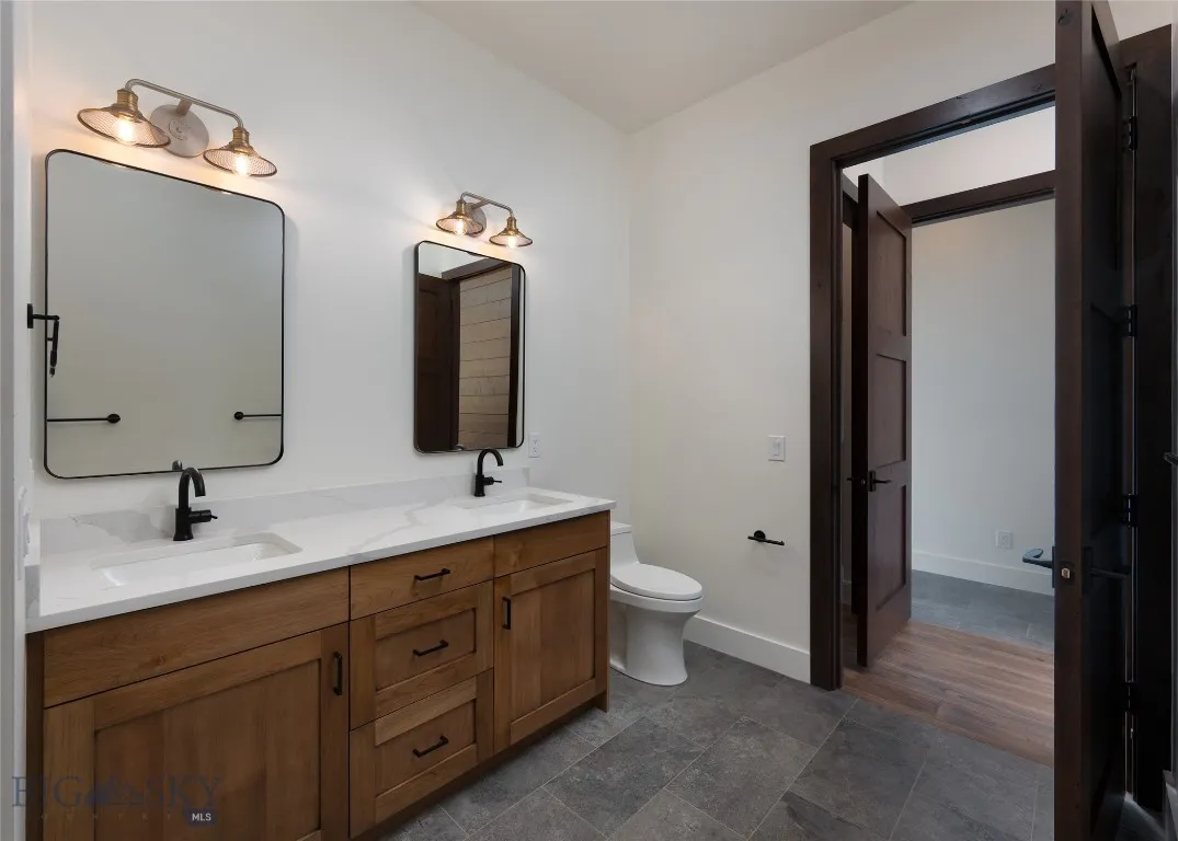 Jack and Jill bathroom