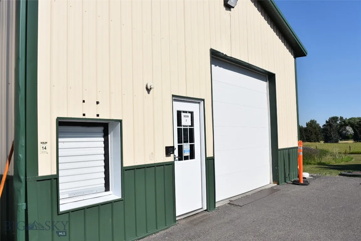 East Facing Overhead Door w/Entrance #3