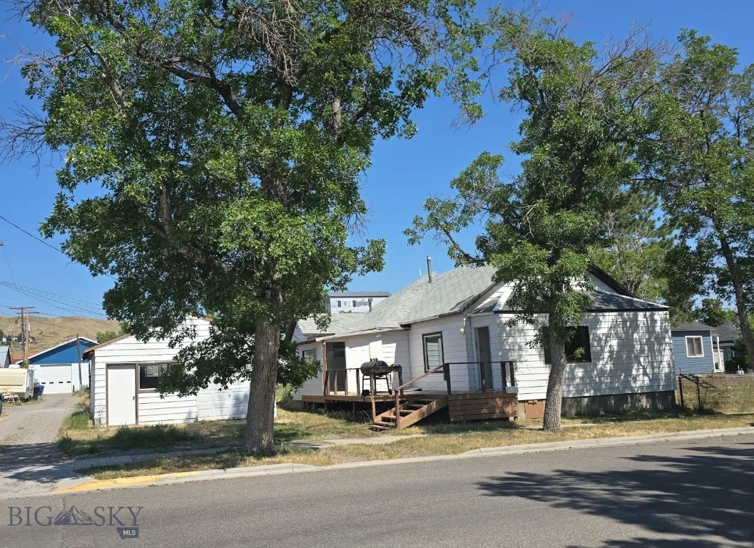 angle view of home and garage