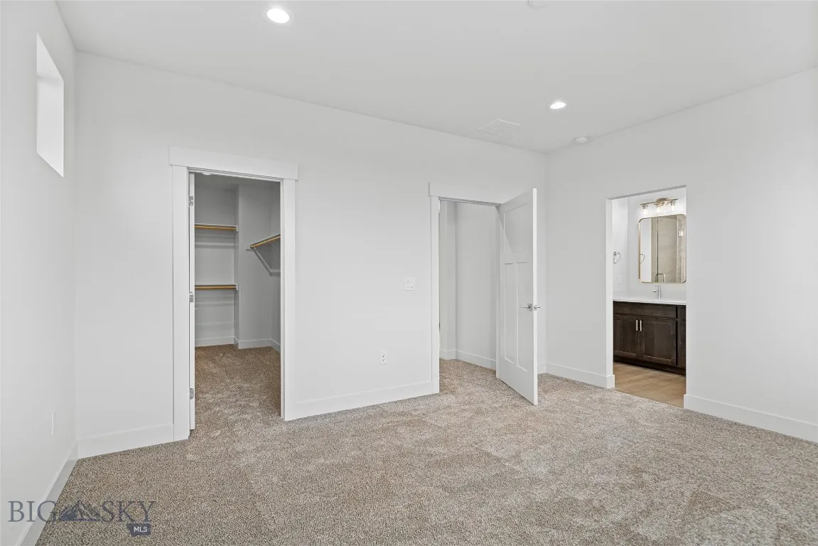 Primary Bedroom with large walk in closet