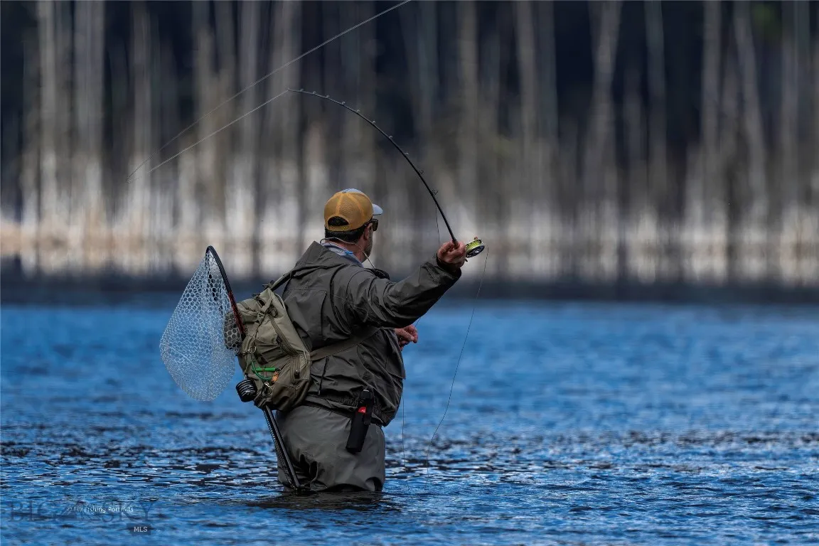 Me fishing "Between the Lakes"
