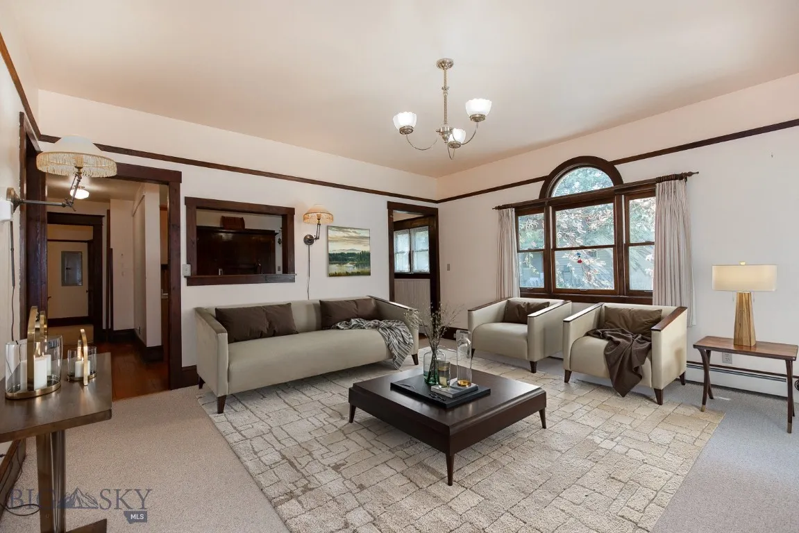 Family Room, Virtually Staged