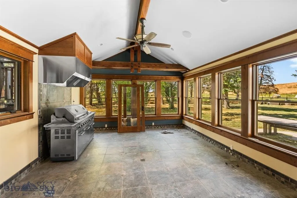 Sun Room (as-is) Sheet rock and taping to be completed at list price.