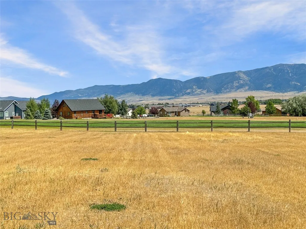 Fenced with split rail fencing
