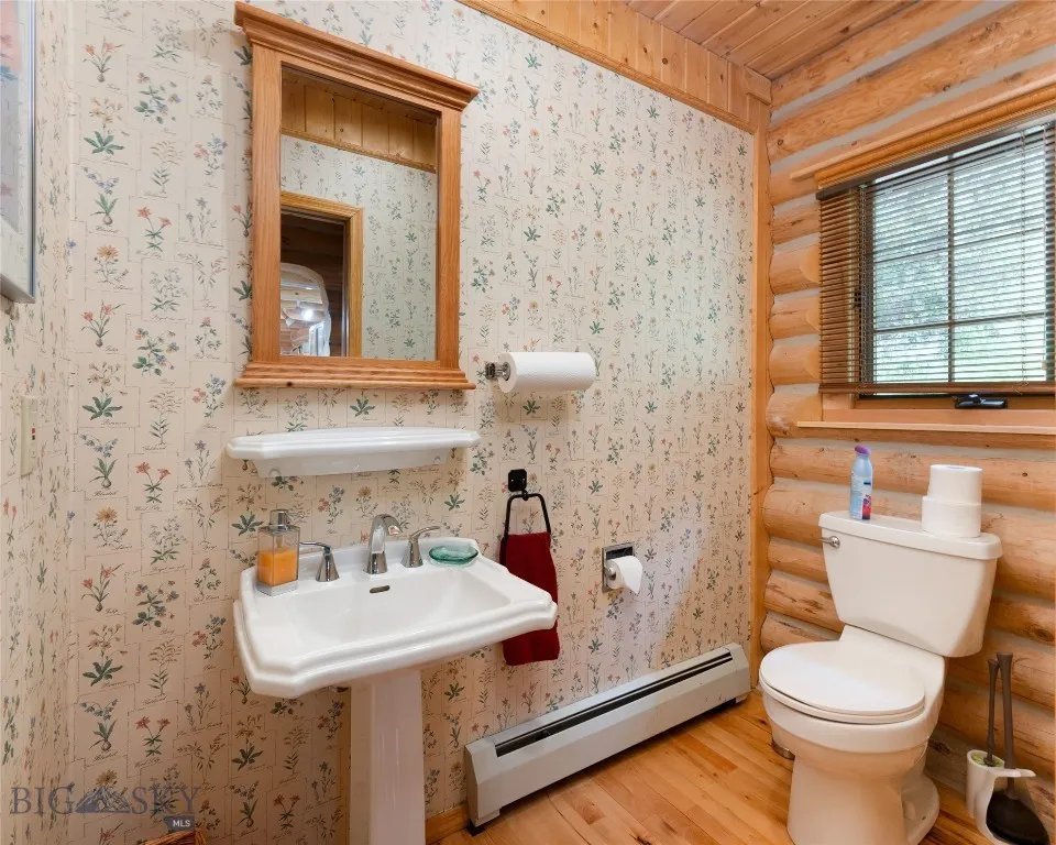 Bathroom off the Kitchen