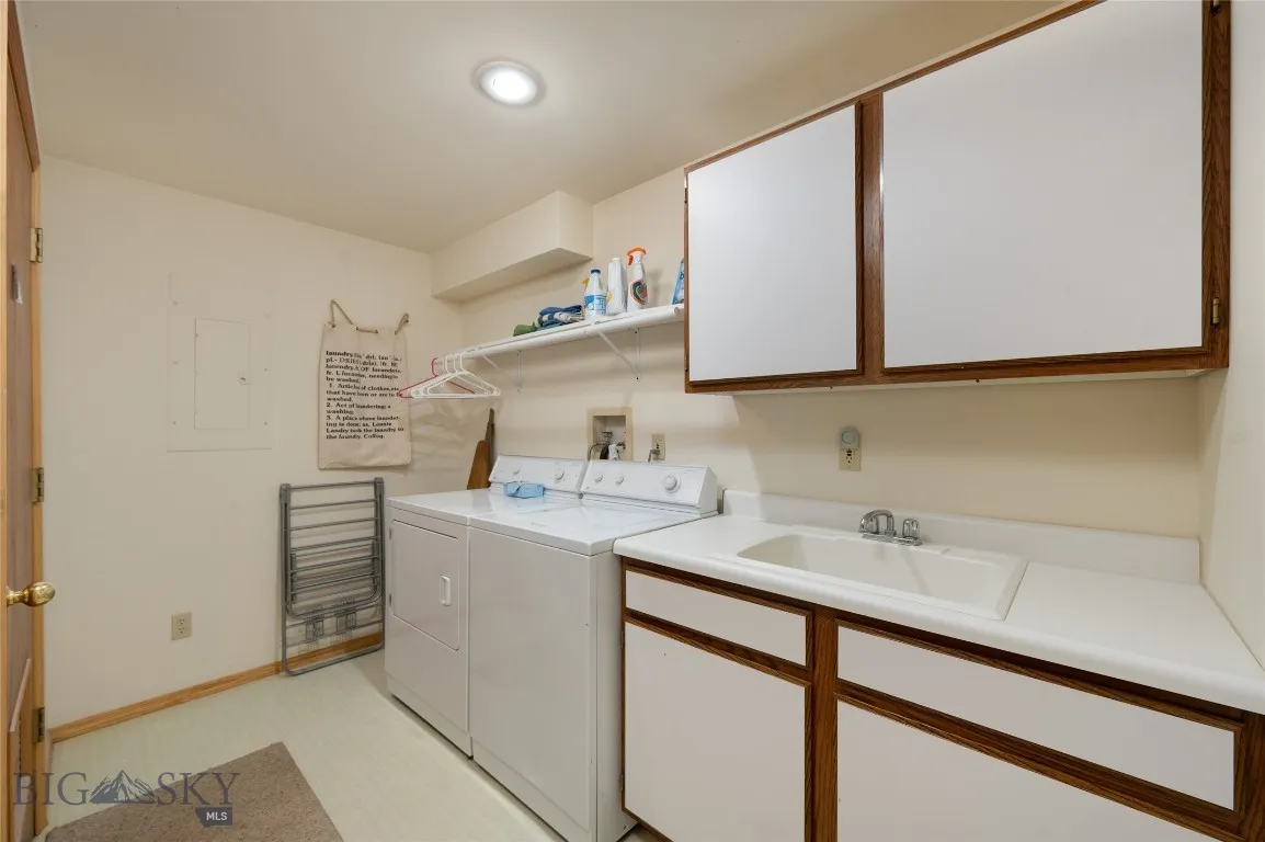 Basement Laundry Room