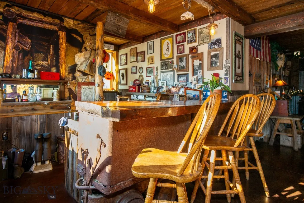 Main Cabin "Mine Shaft" Bar