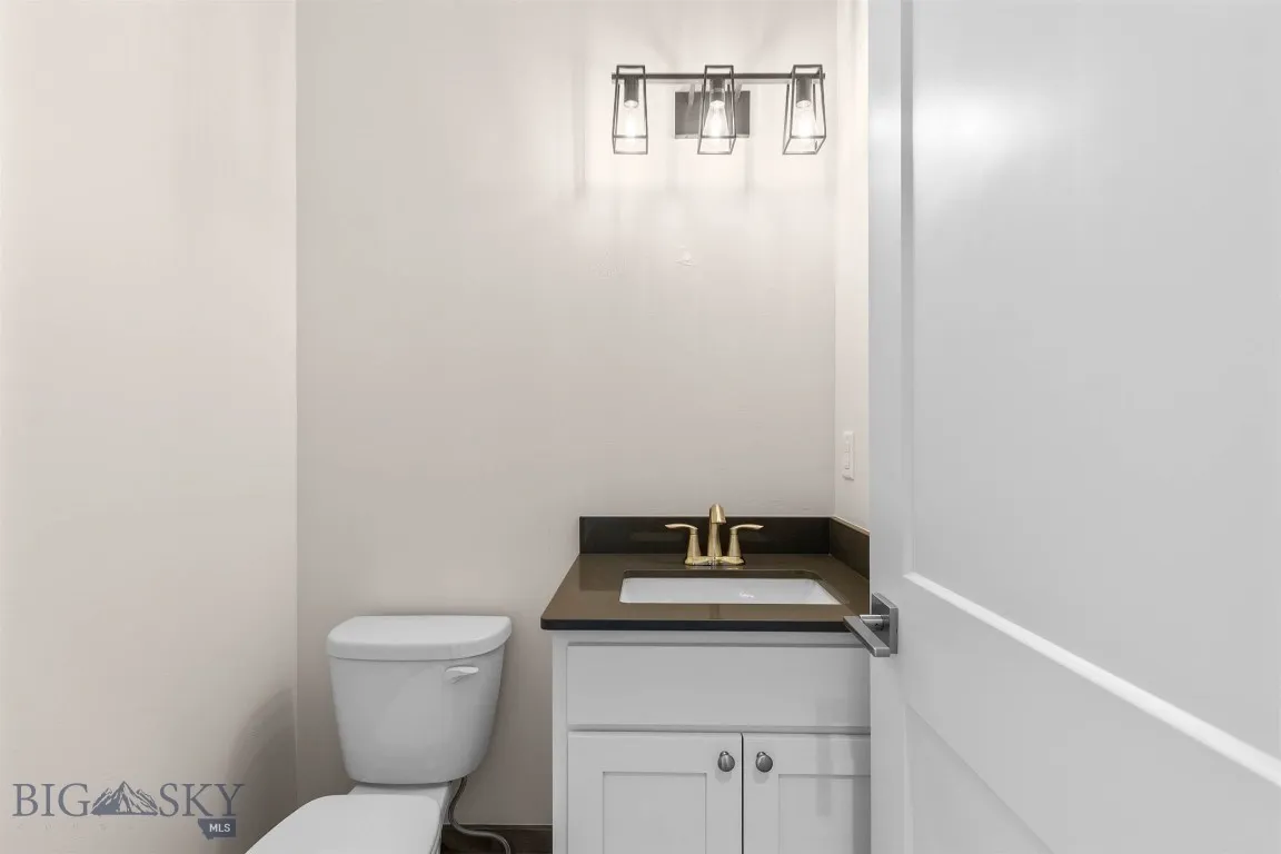 Half bath on main level