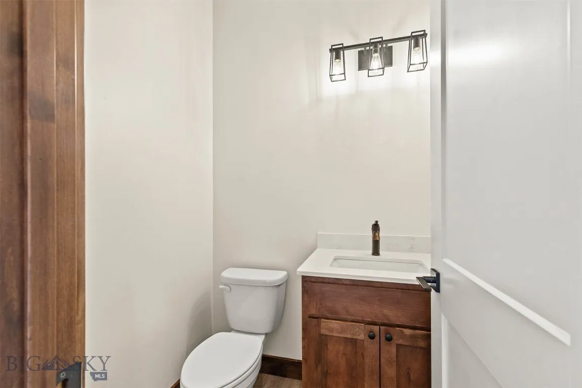 Half bath on main level