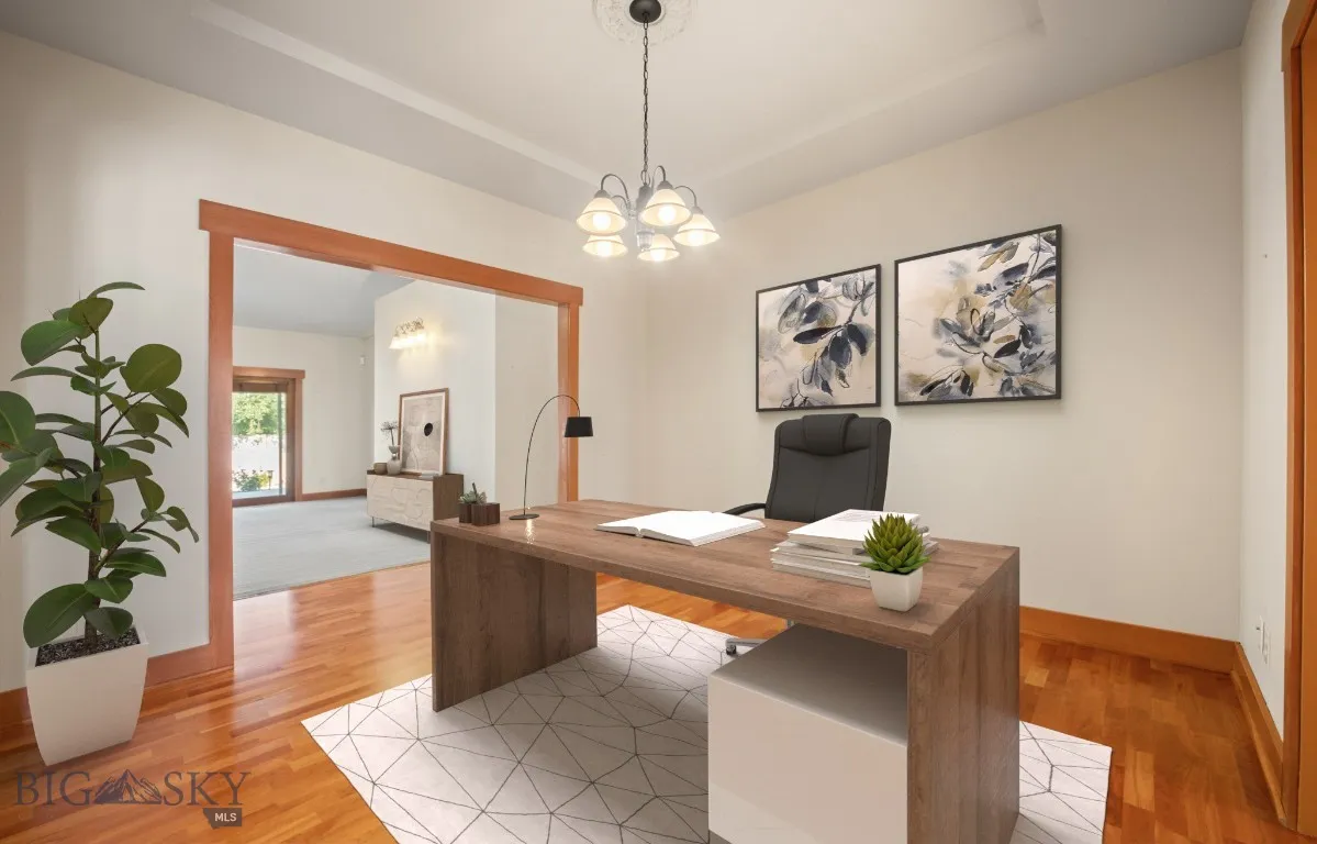 Virtually Staged Office