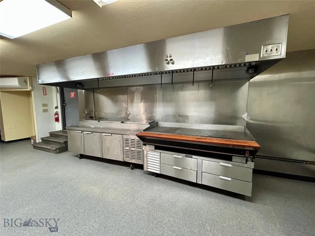 Grill and vent hood