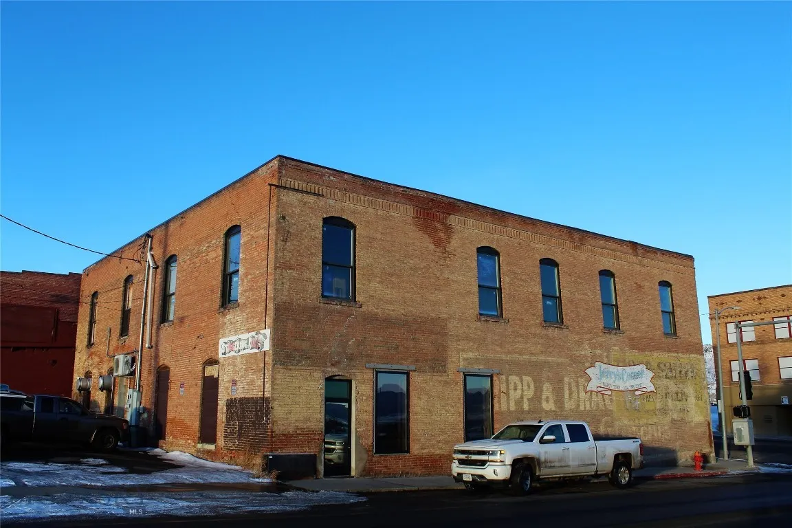 Back and south side of building