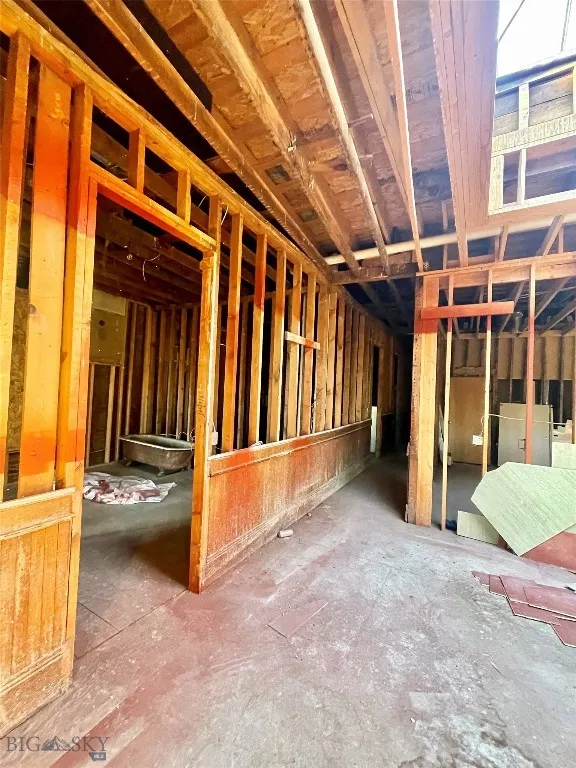 Unfinished 2nd floor